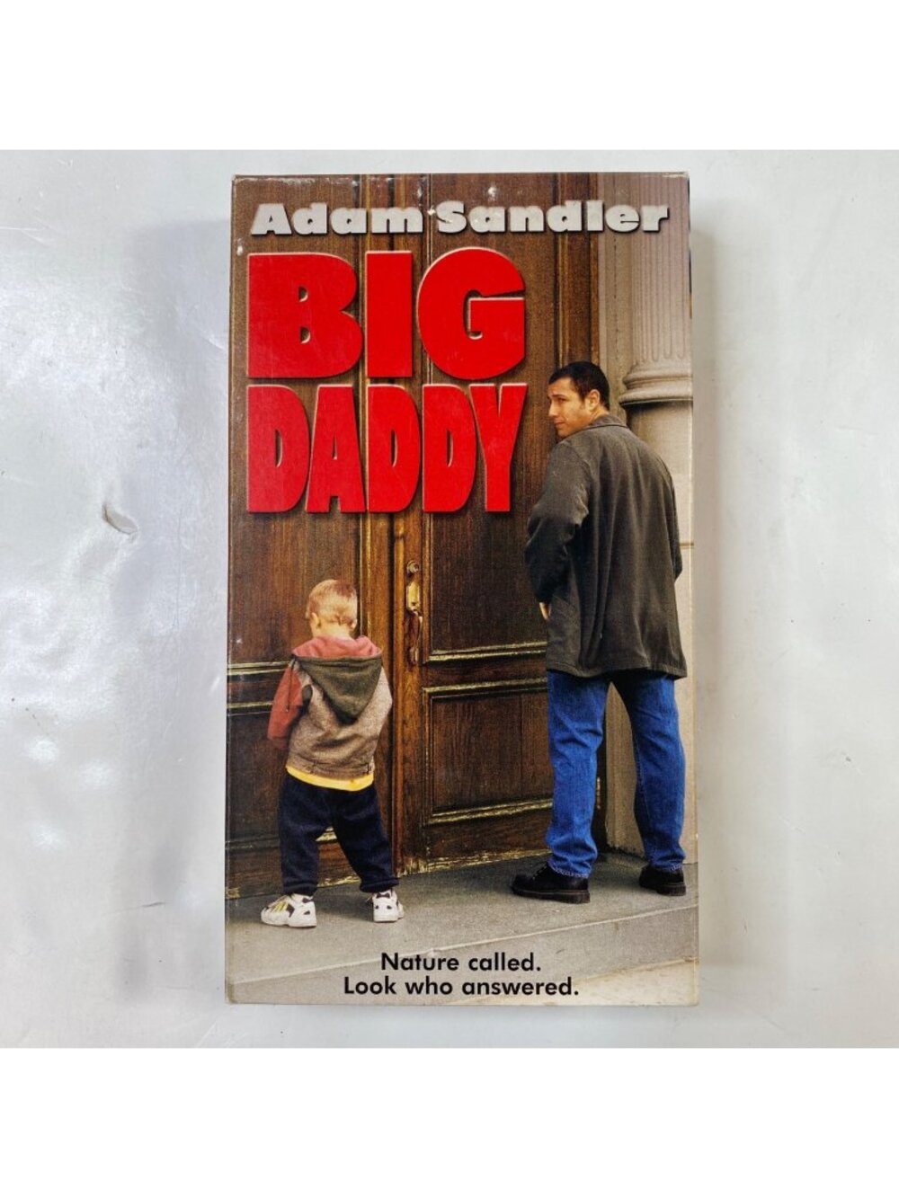Big Daddy 1999 VHS Comedy Adam Sandler Joey Lauren Adams Pre-Owned Nature Called